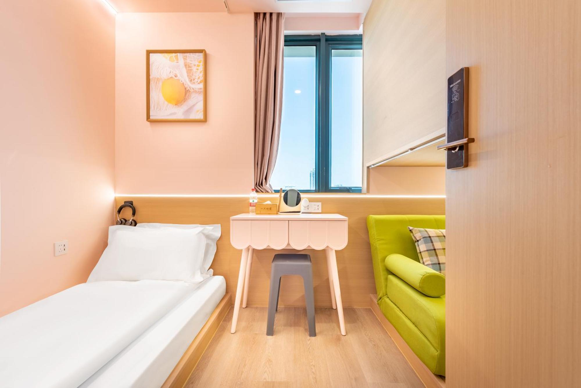 Lemon Hotel - Metro Line 1 Line 7 Changshu Road 200 Meters Shanghai Exterior photo